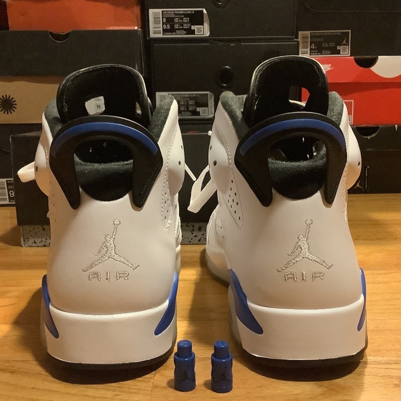 Nike Air Jordan 6 Retro Sport Blue (2014) Mens Size 10 - Picture 9 of 15